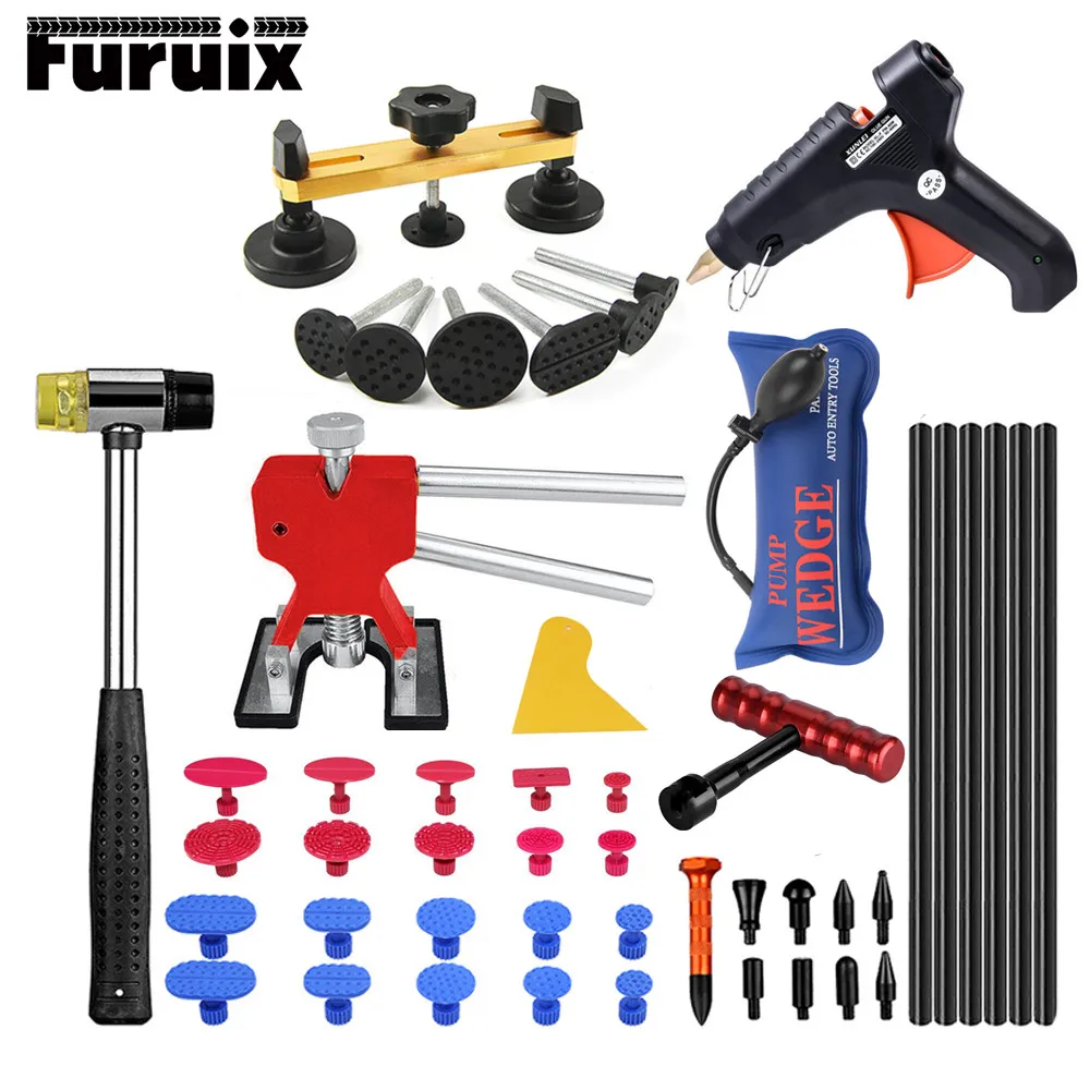 PDR Tools Paintless Dent Removal Car Repair Tool Kit remove of dents