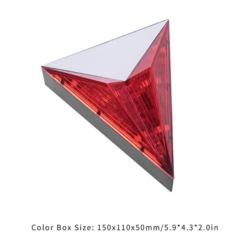 Excellent Waterproof Adjustable Mountain Bike Tail Light Flash Safety Warning Lamp 10