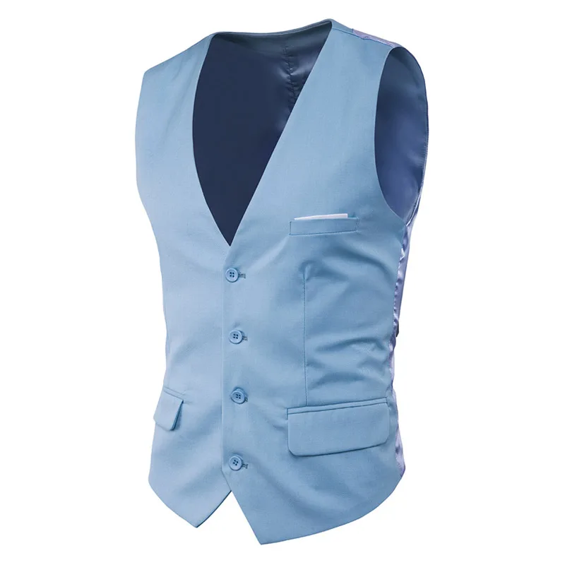 gilet homme light blue