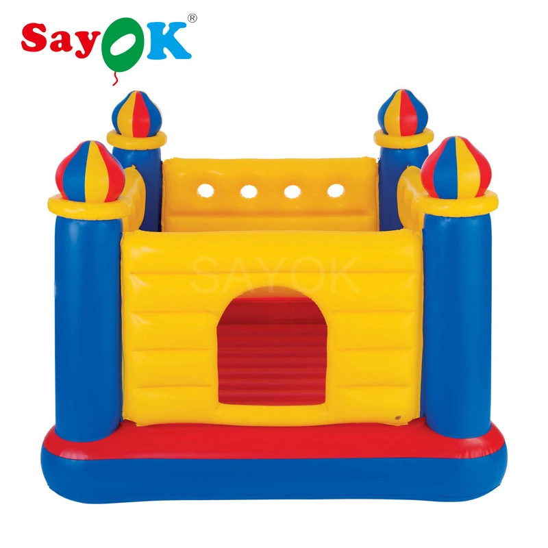 Надувной батут маленький надувной подарок для детей детская игрушка