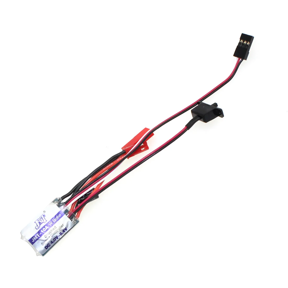 F17782/3 Высокое качество RC автомобиль 10A матовый ESC двухсторонний регулятор скорости двигателя нет/с тормозом для 1/16 1/18 1/24 автомобильный бак лодки - Цвет: With Brake