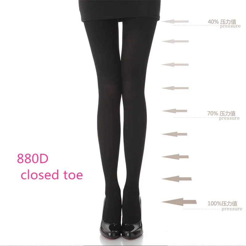 women 880D 680D Varicose veins fashion slim leg burn adipose pressure pants elastic tightsin
