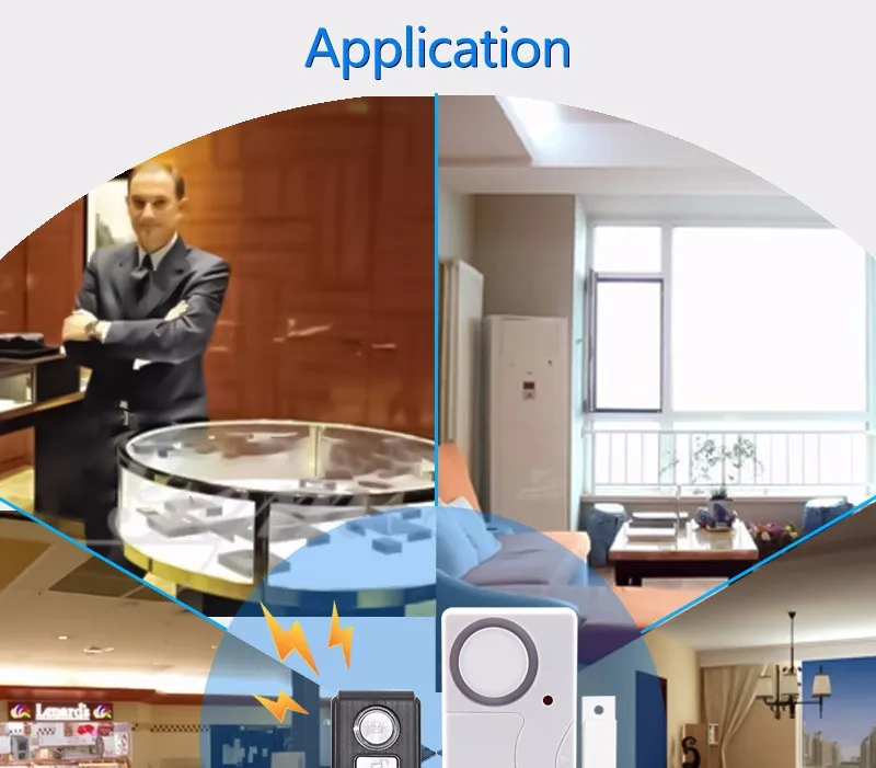 front parking sensor Darho120dB Wireless Door/Window Entry Security Burglar Sensor Alarm PIR Magnetic Smart Home Garage System 3Remote Controlers front sensor for car