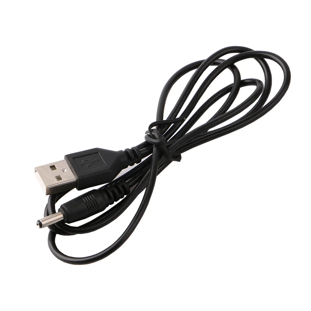 

USB 3.5 mm DC Power Plug Stereo Electronics Device Barrel Quick Connector 5V Charger Charging Cable For Flashlight Headlight