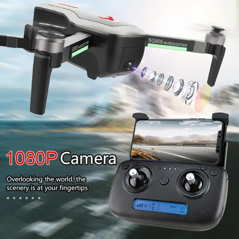 SG906 Drone GPS WIFI FPV Optical Flow 1080P Camera Auto Return Quadcopter