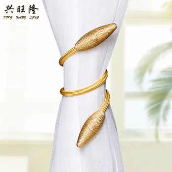 

XWL 2Pcs/Pair Free Style Curtain Tieback Hanging Rope Belts Strap Bind Buckle Curtain Accessories Tassel Holder Tiebacks Clip