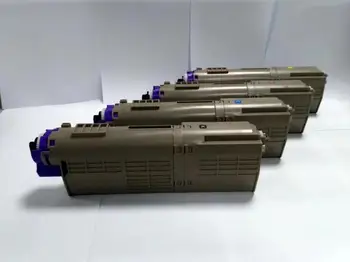 

4pc/set new compatible color toner cartridge printer toner for OKI C532 C542 MC563 MC573 copier toner kit laser cartridge kcmy