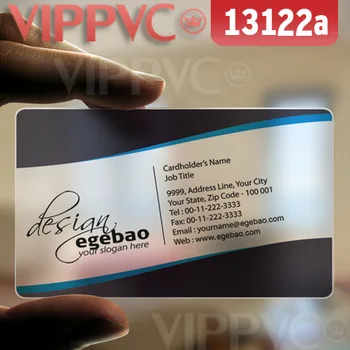 

13122 how to make a business card - matte faces translucent card 0.36mm thickness
