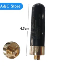 Free shipping vhf uhf antenna SRH805S for Kenwood Baofeng uv5r Quansheng KG-uv2 Puxing wouxun walkie talkie antenna 10pcs/lot