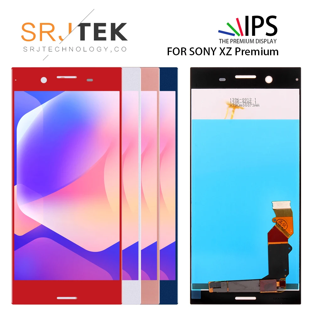 SRJTEK 5 &quotLCD для SONY Xperia XZP XZ Премиум ЖК дисплей кодирующий преобразователь