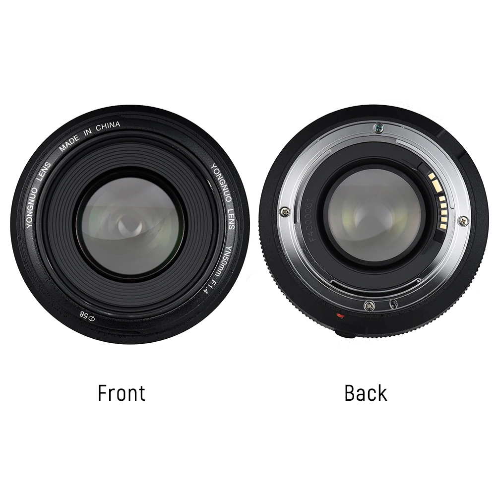 YONGNUO YN50mm F1.4 стандартный основной объектив Автофокус (AF) и ручной фокус (MF) для
