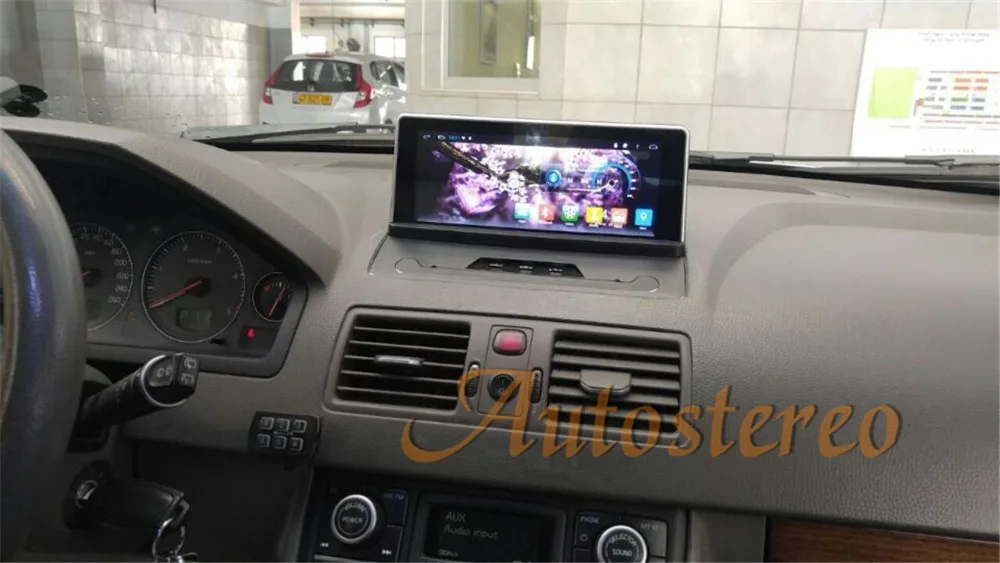 Sale Android 7.1 Car GPS navigation For Volvo xc90 2007-2013 No DVD player stereo Satnav Head unit Multimedia radio tape recorder IPS 2