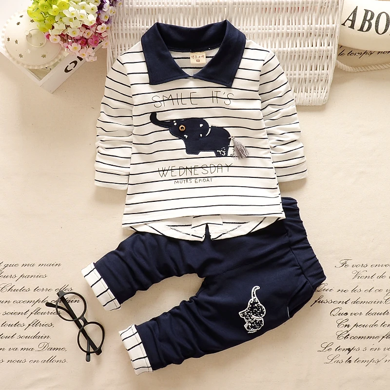 2018 roupa infantil бибикола новорожденный комплекты одежды для маленьких мальчиков Топ +