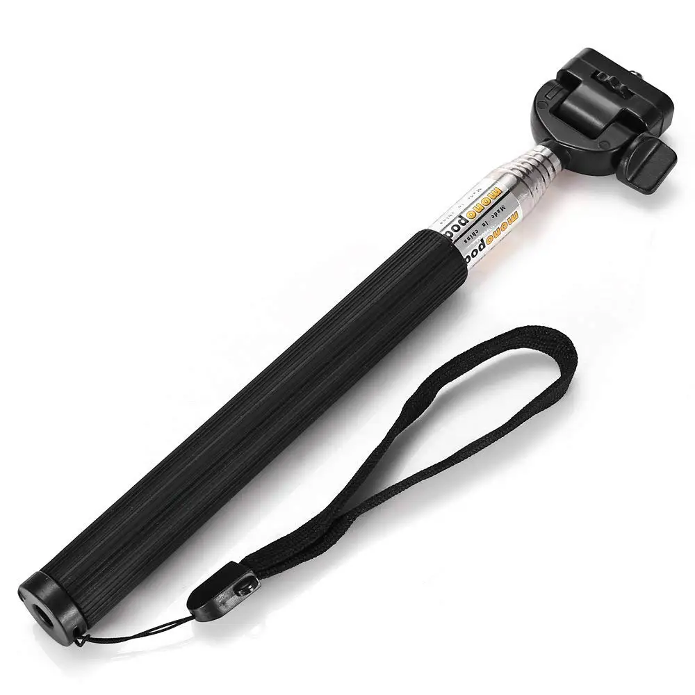 Выдвижная селфи-палка для GoPro/DSLR с адаптером штатива монопод для камеры SJ4000 SJ7000 SJ8000 F60