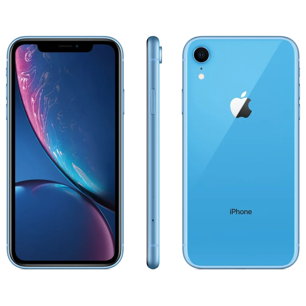 Новый Apple iPhone XR специально разблокированный 6 1 &quotжидкий retina Все экран 4G LTE лицевая