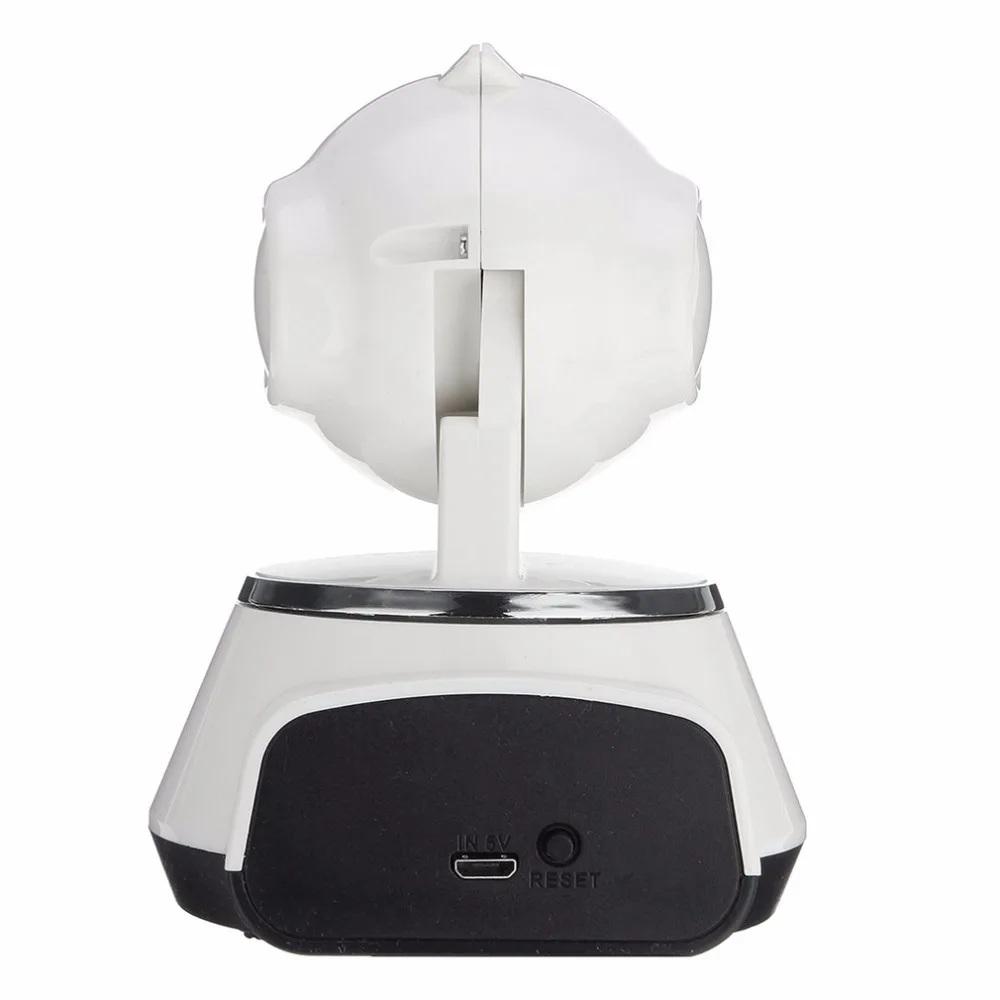 White HD Wireless Wifi IP Camera 3.6mm Lens Wide Angle Baby monitor Support Night Vision 24h video recording for home Security