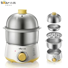 220 В бытовая электрическая многофункциональная яйцеваркой пару кремов Плита машины Нержавеющая сталь с 30 минут таймер
