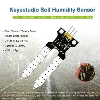 

Free shipping! Keyestudio Soil Humidity Sensor for Arduino