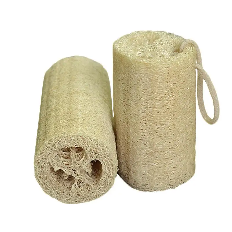 

2Pcs Shower Sponge SPA Beauty Loofahs Bath Poufs Large with Bath Suction Hooks Premium Quality of Bath Skin Cleaner Natural