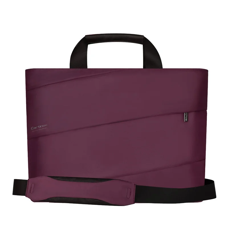 Модная женская Противоударная сумка для ноутбука, Портативная сумка для ноутбука, сумка для Macbook, для lenovo и т. д - Цвет: purple