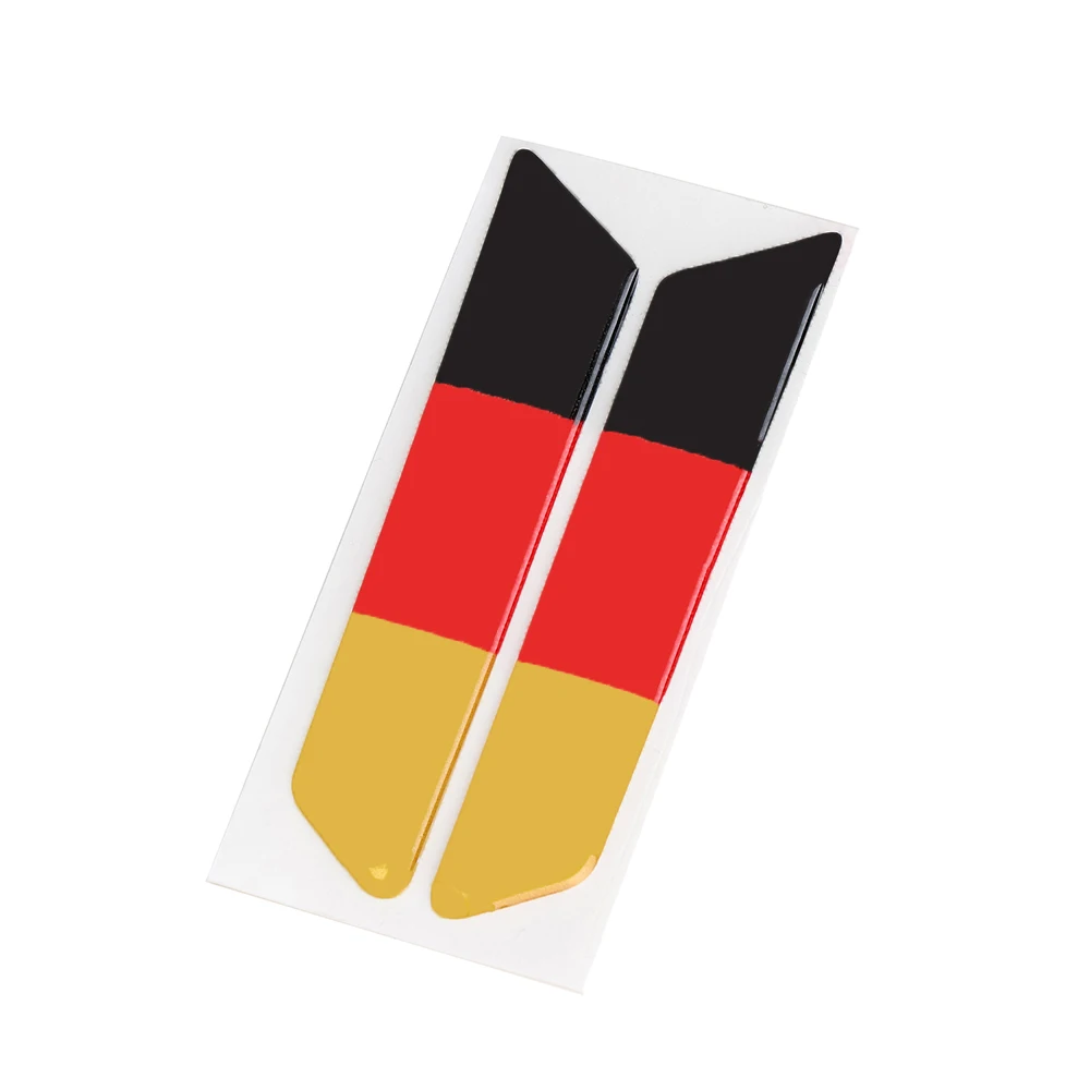 

2pcs Car Styling 3D Sticker Germany Flag Emblem Lift Wrench Handle Seat Insert Trim Cover For Volkswagen Golf 5 6 MK5 MK6