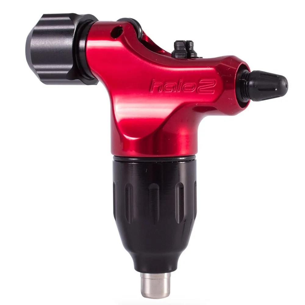 Professional-Red-Halo-2-Swiss-Motor-Rotary-Tattoo-Machines-Gun-Brand-New-Free-RCA-Cord-RTM_