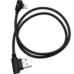 Портативный L Тип USB кабель системы освещения кабель для iPhone быстрой зарядки зарядное устройство кабель передачи данных со светодиодный