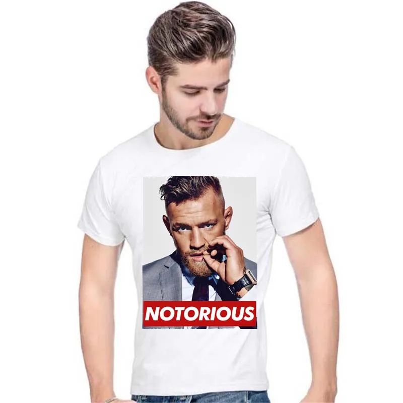 Conor McGregor UFC KFC Colonel Creative Design Harland Sanders летняя футболка с короткими рукавами и принтом
