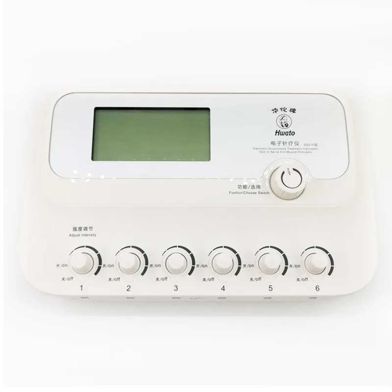 6 Channels Hwato SDZ-III Low-Frequency Electro Acupuncture Stimulator Acupuncture therapy needle treatment for Nerve and muscle 6 Channels Hwato SDZ-III Low-Frequency Electro Acupuncture Stimulator Acupuncture therapy needle treatment for Nerve and muscle