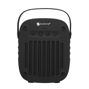 

NewRixing NR-4014 Wireless Portable Bluetooth Speaker Stereo Sound Box Bass Subwoofer FM Radio AUX IN TF Card Slot Microphone