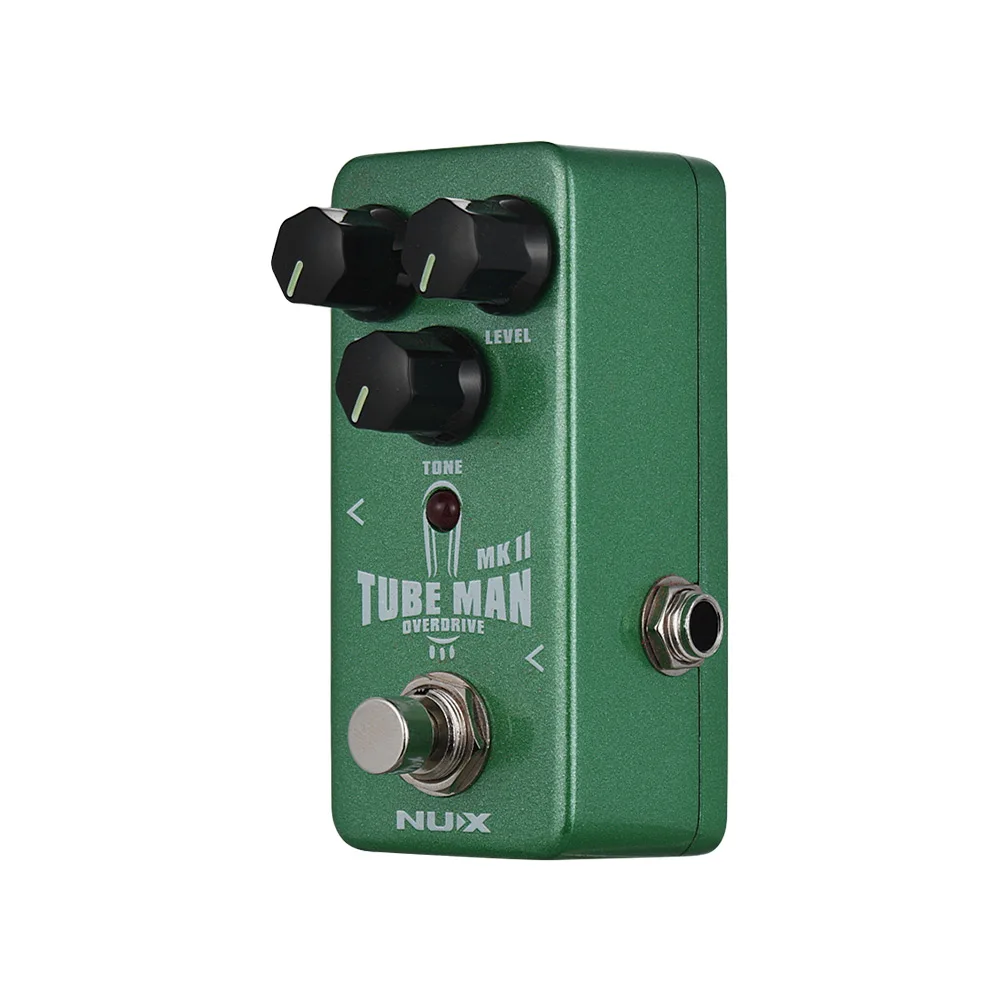NUX NOD 2 TUBE MAN MK II педаль для гитарного эффекта овердрайв полный металлический