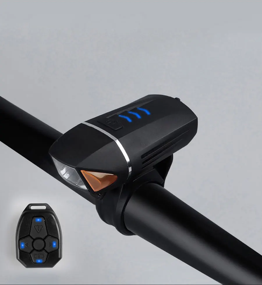 NEWBOLER, 350 люмен, велосипедный флэш-светильник, Противоугонный велосипедный передний светильник, сигнал поворота, USB перезаряжаемый светодиодный фонарь, велосипедный рог, MTB, головной светильник