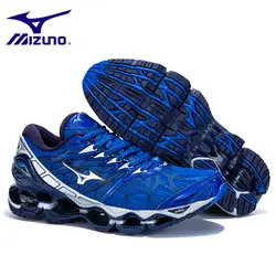 Mizuno Wave Prophecy 7 Professional оригинальный дышащий амортизацию Спорт баскетбольные кеды цвета легкий для мужчин Спортивная обувь