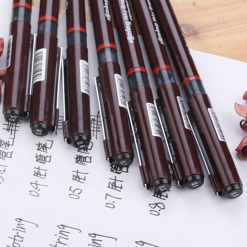 6 шт. Германия Rotring TIKKY графическая одноразовая тонкая ручка для рисования|6pcs pens|line