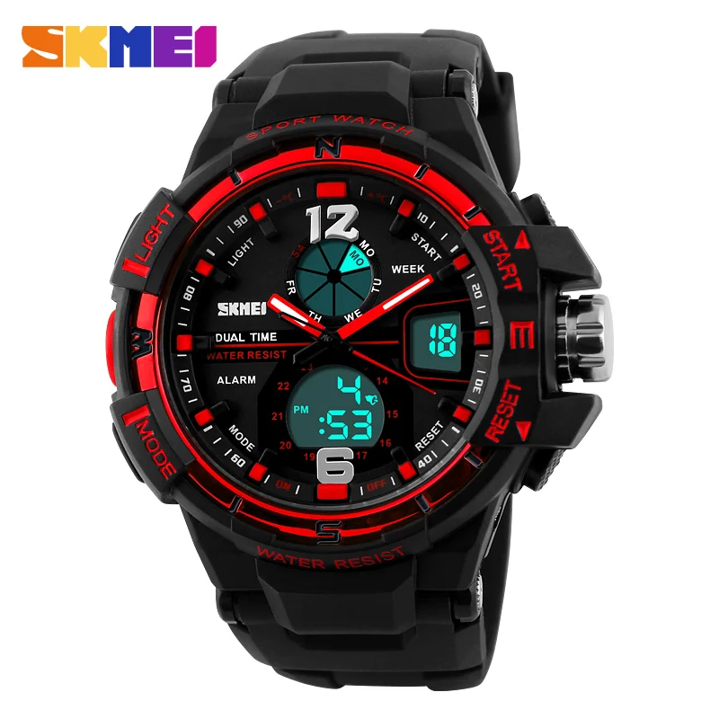 2016 SKMEI Men's LED Digital Watch Men Sports Watches Reloj Fashion Casual Relogio Masculino Clock Outdoor Military Wristwatches