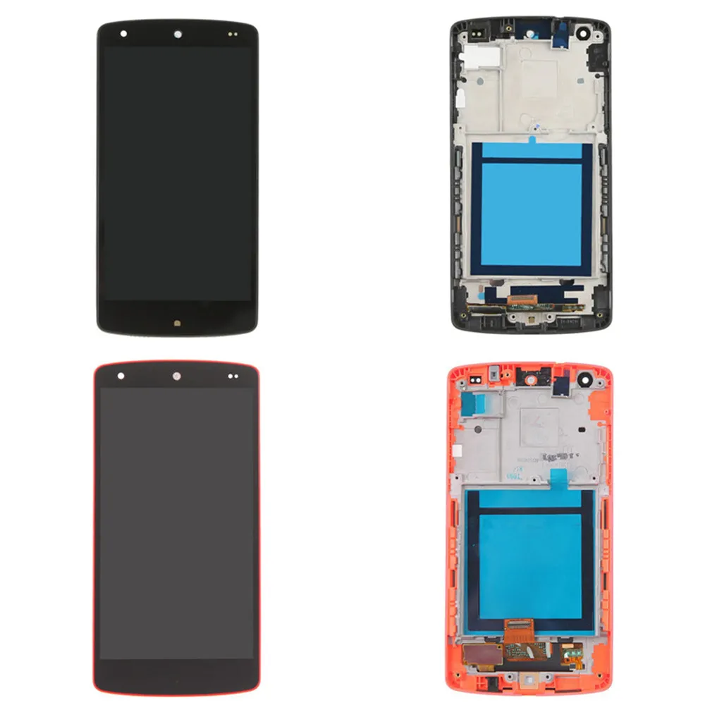 Для LG Nexus 5 D820 D821 ЖК экран и дигитайзер в сборе с заменой переднего корпуса!|Экраны