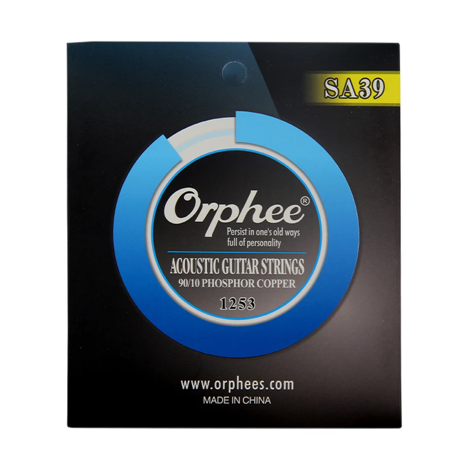 Orphee High End Professional SA Series средний Светильник дополнительный светильник Струны для акустической гитары 90/10 бронзовые аксессуары для гитары