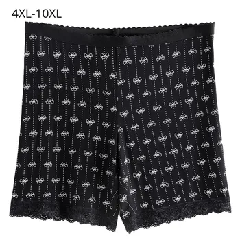 

Plus Size 10XL Fashion Women Short Lace Trousers Underwear Safety Pants Plus Size Elastic Casual Women Sexy Bottoms 8XL 6XL 4XL