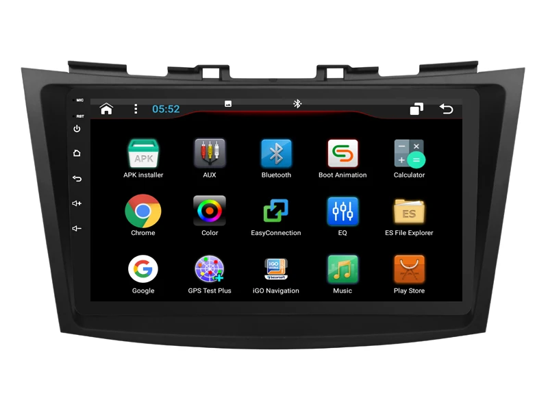 Top WITSON 9" FULL HD TOUCH SCREEN Android 9.0 Octa-Core Car GPS Multimedia Navigation For SUZUKI SWIFT 2013-2016 5