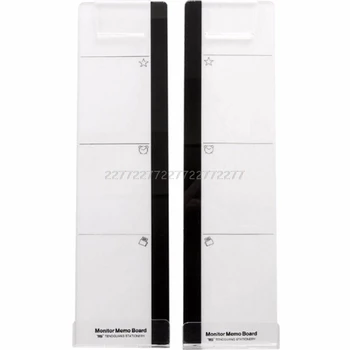 

Practical Cartoon Computer Monitor Screen Memo Board Pads Side Panel Sticky Reminder Holder For Home Office My08 19 Dropship