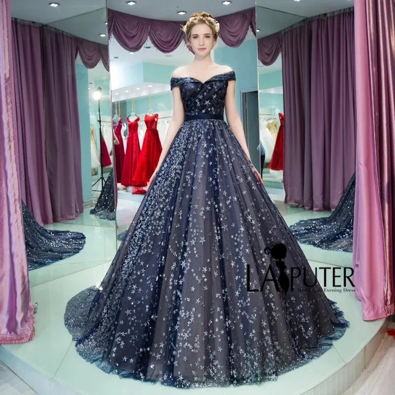 star evening gown