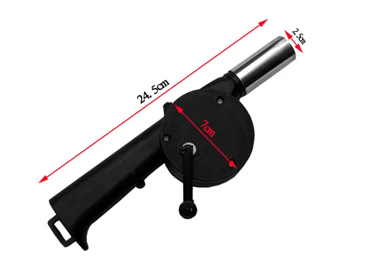 Горячая Высокое качество открытый приготовления барбекю оборудование для барбекю Вентилятор воздуходувка рукоятка инструмент для пикника кемпинга барбекю