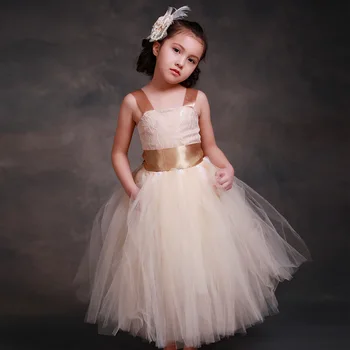 

Puffy Lace Pink Flower Girl Dresses 2019 Soft Tiered Tulle Ball Gown Pageant Dresses