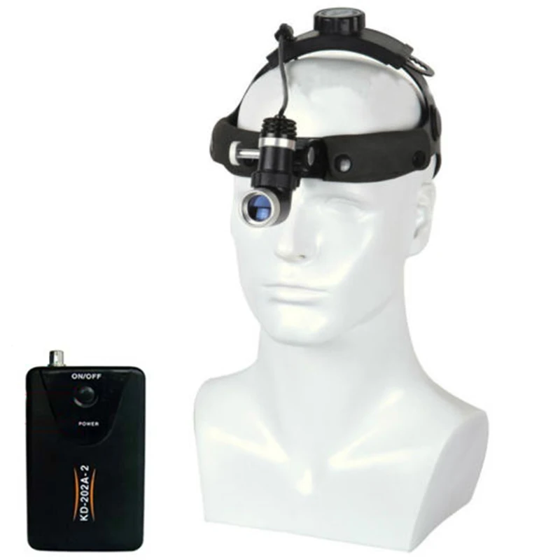 KD-202A-2 Wireles Medical Headlight Surgical Head Light Lamp 3W LED 60000lx photo