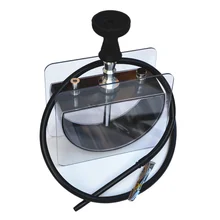 Набор кальян для воды, акриловый кальян с силиконовой чашей Sheesha, металлические щипцы, кальян наргиле, аксессуары для табачных труб