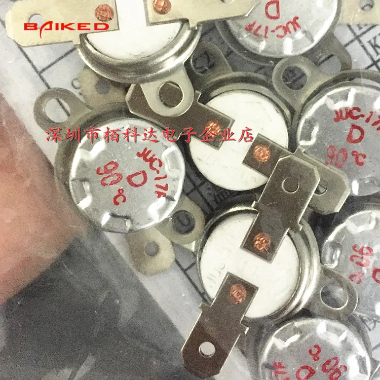 2PCS 90 Degree Temperature Control Switch Switches DC 24V