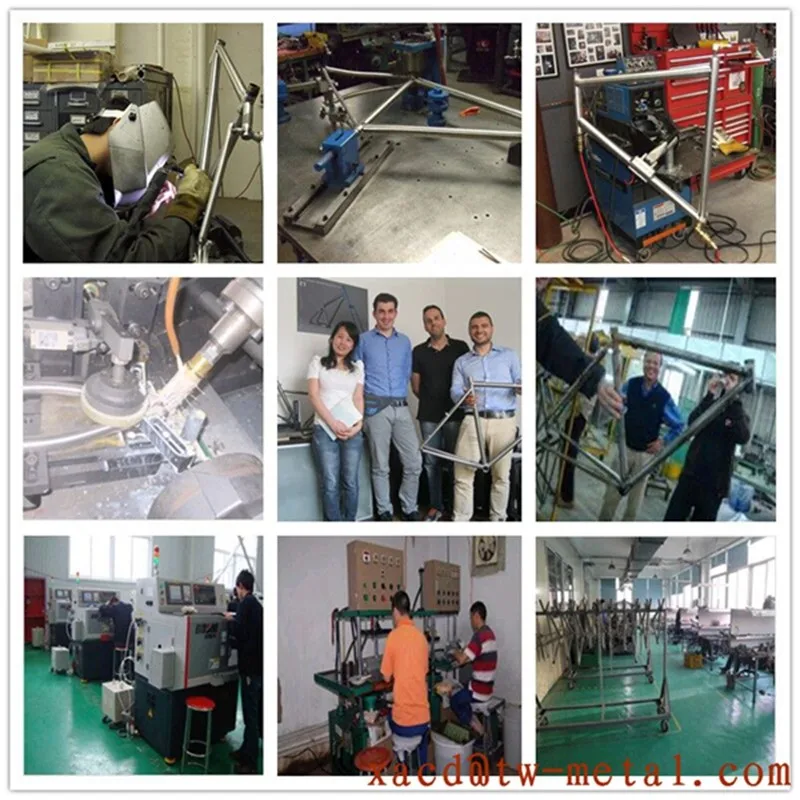 Top Customize high quality titanium BMX bicycle frame XACD made titanium bmx bike frame hot sale titanium bmx frame 6