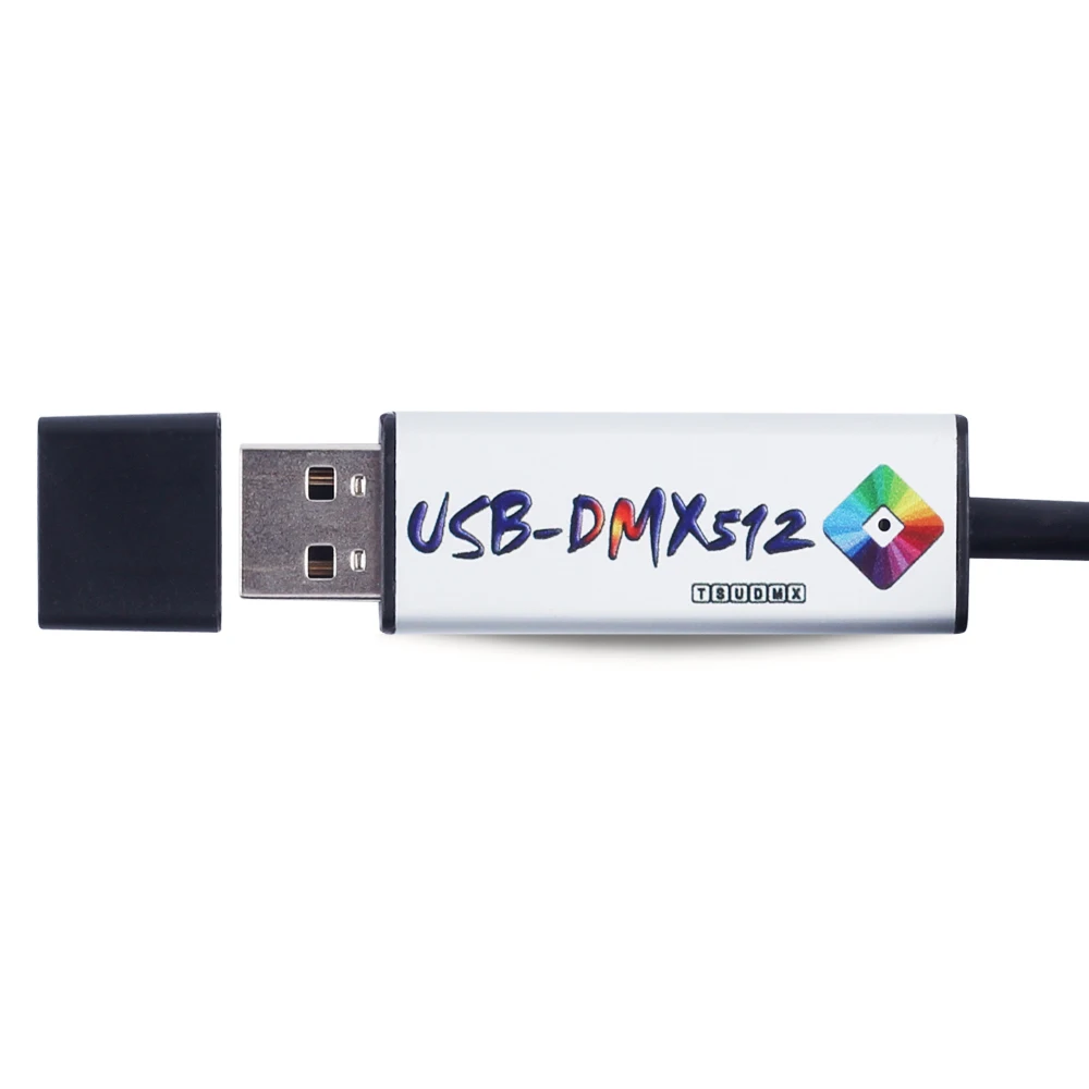 USB к DMX интерфейсному адаптеру светодиодный DMX512 студийный компьютер ПК сценический Контроллер освещения диммер