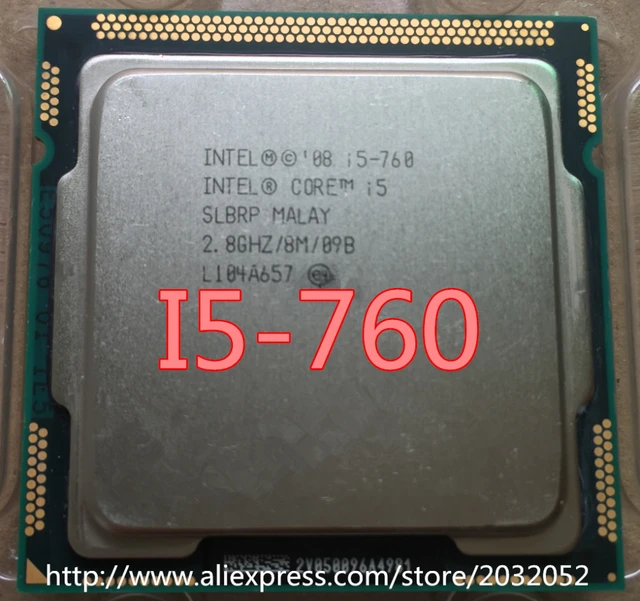 Intel Core I5-760 Processor 2.8 Ghz 8mb Cache Socket Lga1156 45nm Desktop  I5 760 Cpu - Cpus - AliExpress