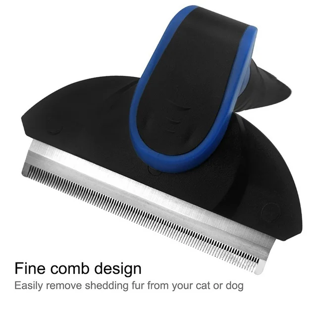 Red/Blue Dog Brush Pet Grooming Tools Hair Remover Comb for Dogs Cats Brush Detachable Hair Shedding Trimming Combs Supply